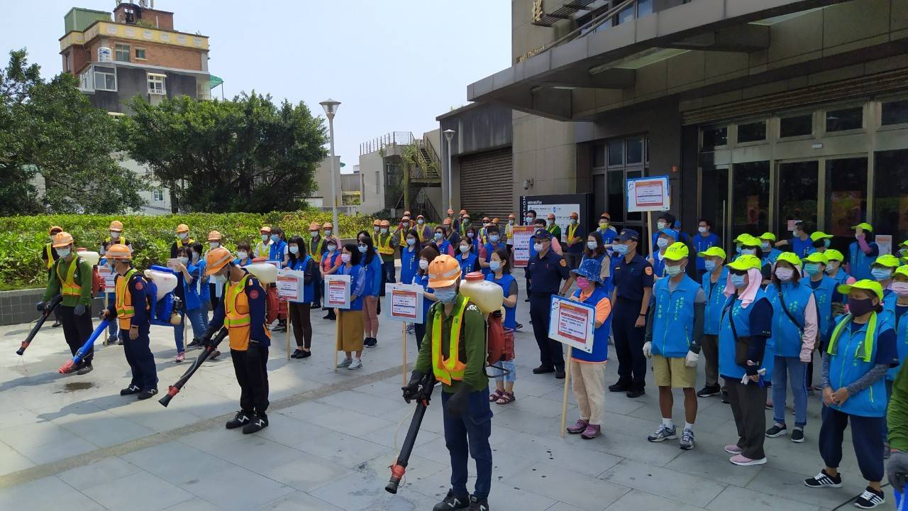 萬里區進行24小時全市總動員大清消4