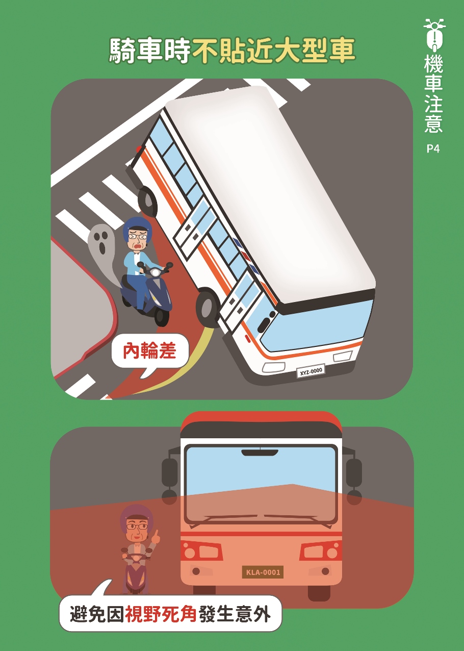 04_機車注意-騎車時不貼近大型車