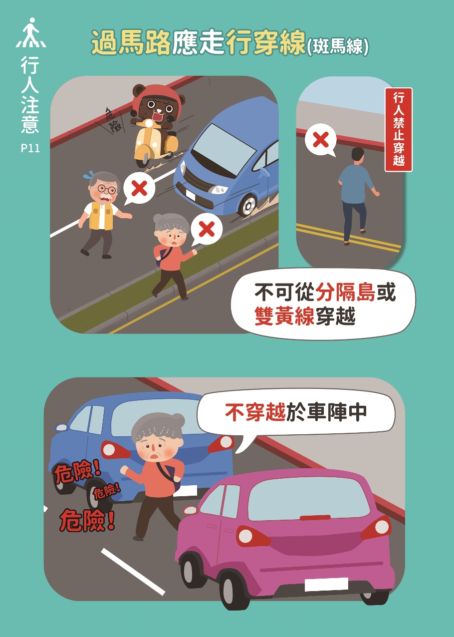 11_過馬路應走行穿線(斑馬線)