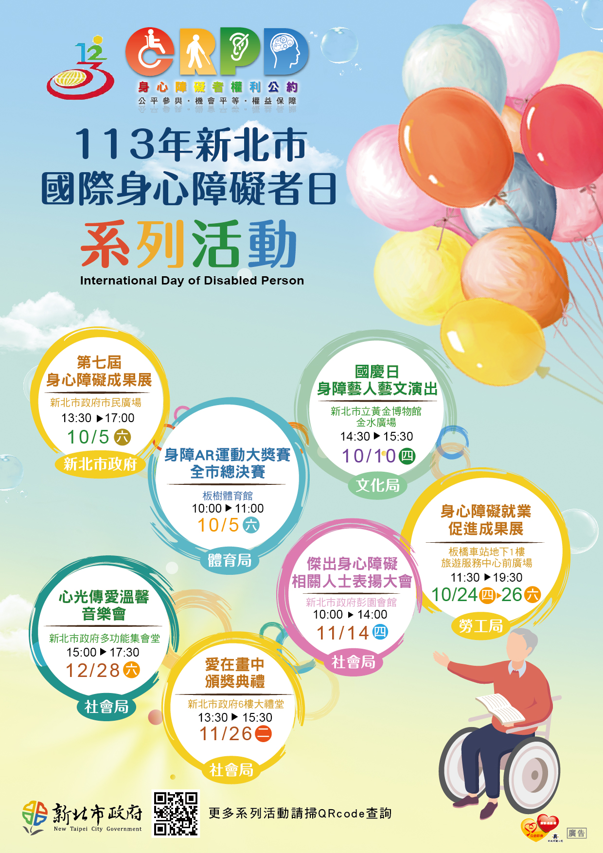 113年度新北市國際身心障礙者日