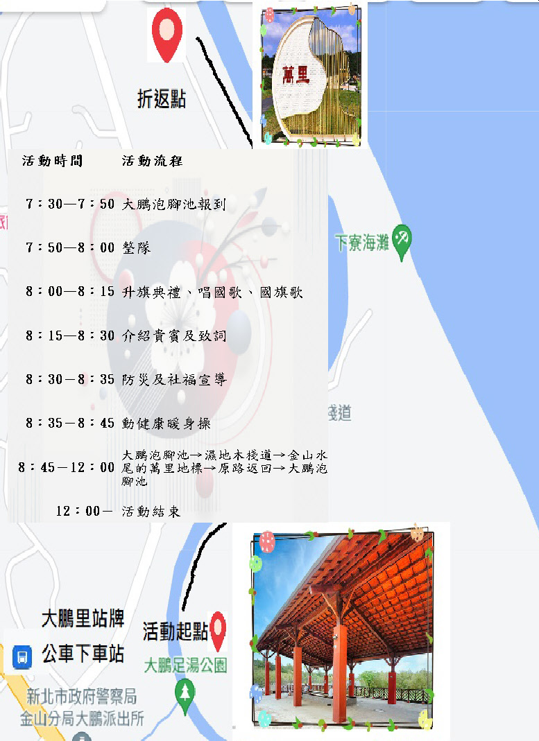 113年健走路線及流程
