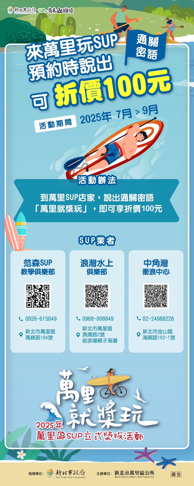 2025萬里就槳玩-通關密語