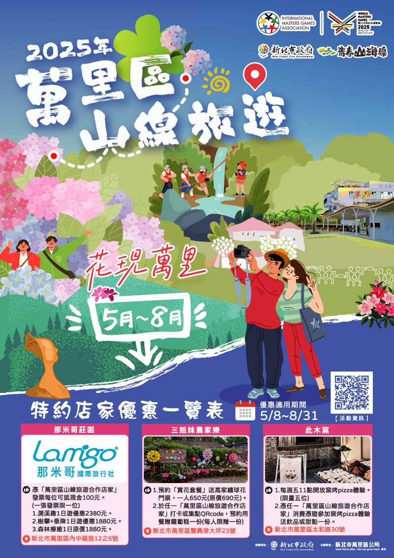 萬里山線旅遊DM1
